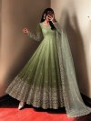 Sr 1725 Georgette With Embroidery Sequence Work Readymade Suits